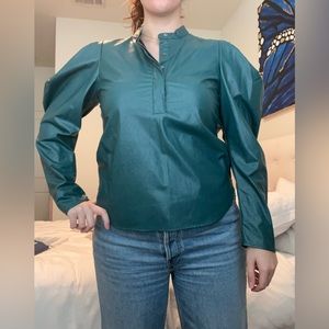 Karlie Brand Dark Green blouse
